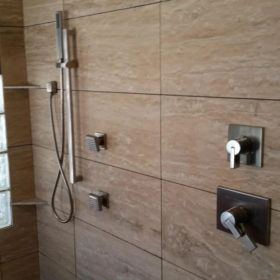 Shower fixture installation for Water Heater Replacement in Los Angeles